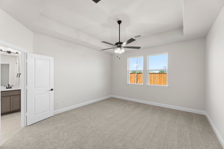 Representative unfurnished interior of a home built from the Patriot by Rockwell Homes in Creekside, Royse City (Image 108). Representative unfurnished interior of a home built from the Patriot by Rockwell Homes in Creekside, Royse City (Image 108).