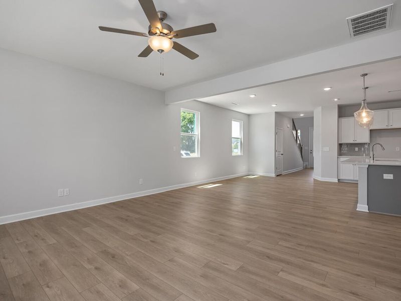 Spacious, unfurnished interior of a new home in Gregory Village, Lillington (Image 15).
