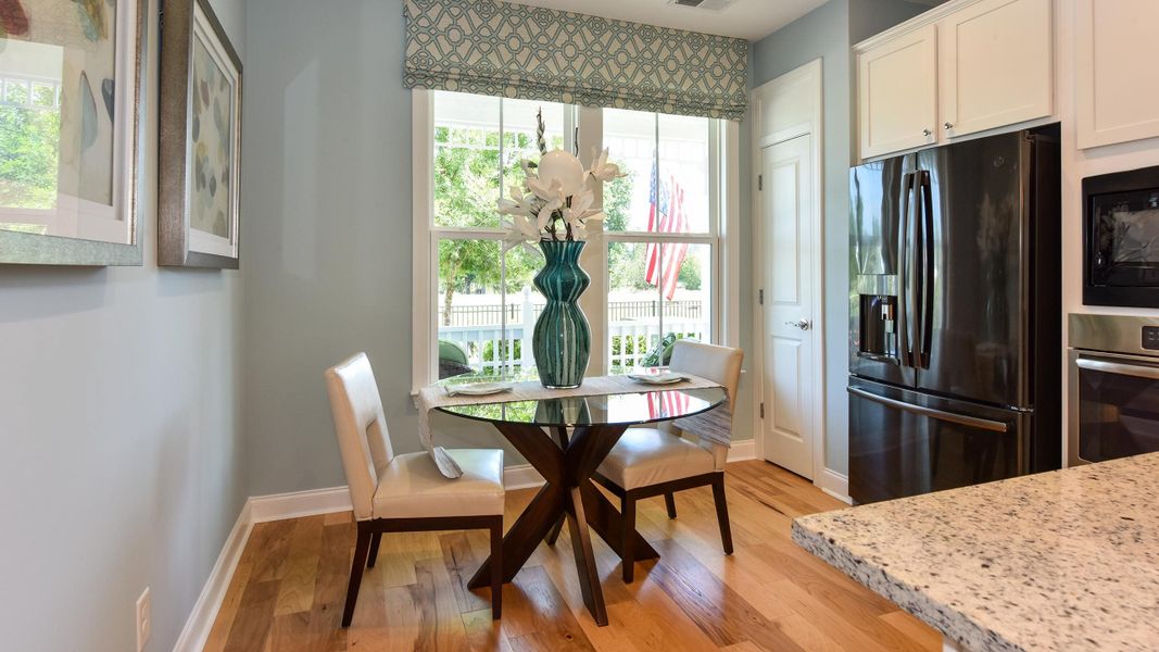 Breakfast area in the Kitchen