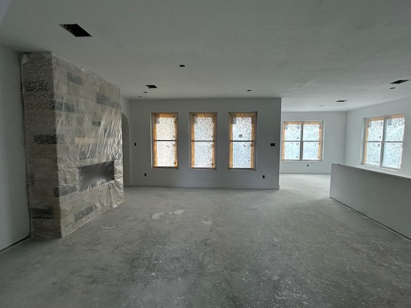 In-progress construction of a new home in , Bryan, TX (Image 12).