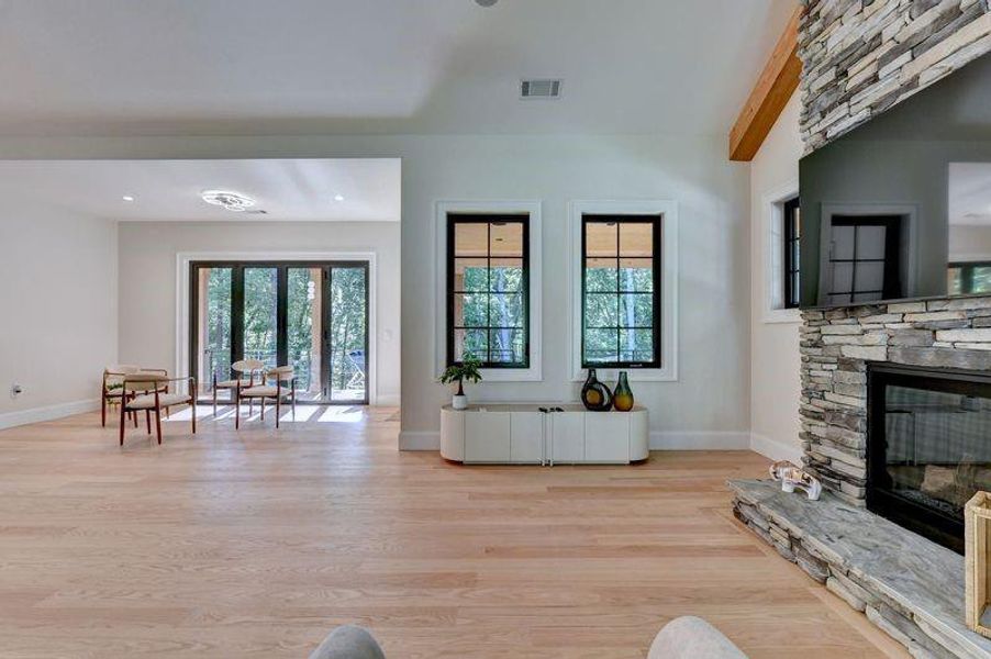 Furnished interior view inside a new home in , Gainesville (Image 15).