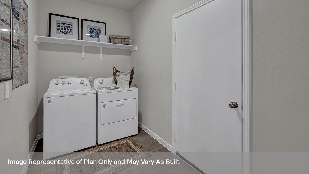 Furnished interior view inside a new home in Whisper South, San Marcos (Image 10).