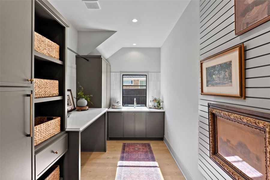 Laundry Room with sink
