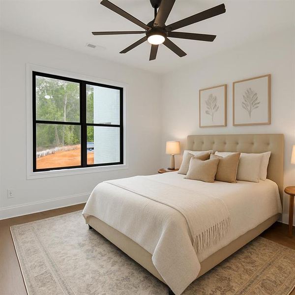 Furnished interior view inside a new home in , Chattahoochee Hills (Image 41).