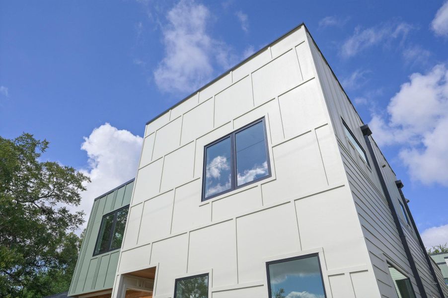 Exterior details and patio area of a home in , Austin (Image 30).