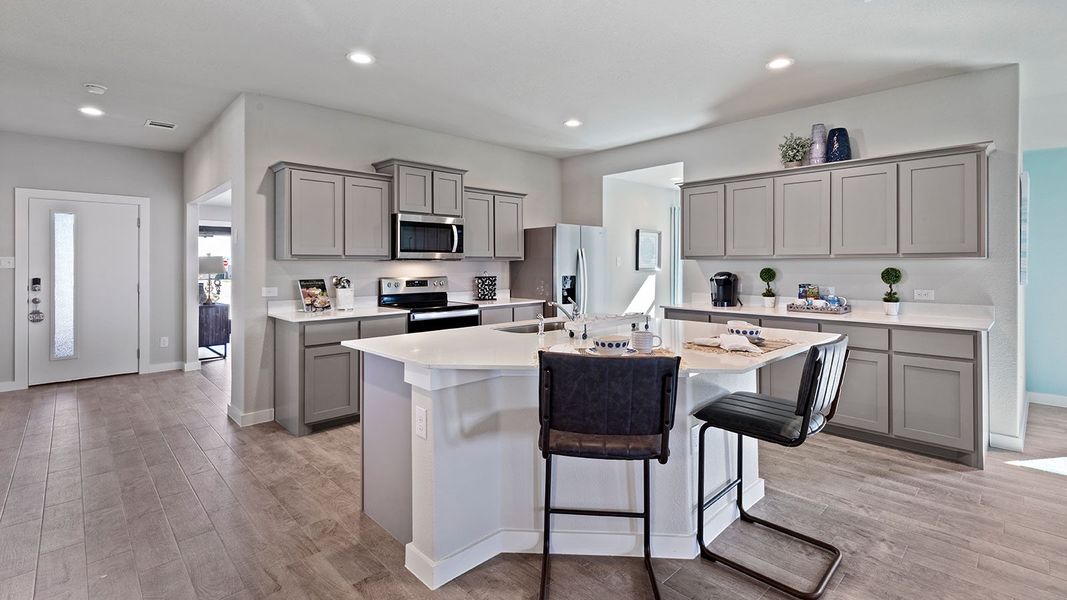 Representative furnished interior of a home built from the Kingston by D.R. Horton in The Parks of Alvarado, Alvarado (Image 8). Representative furnished interior of a home built from the Kingston by D.R. Horton in The Parks of Alvarado, Alvarado (Image 8).