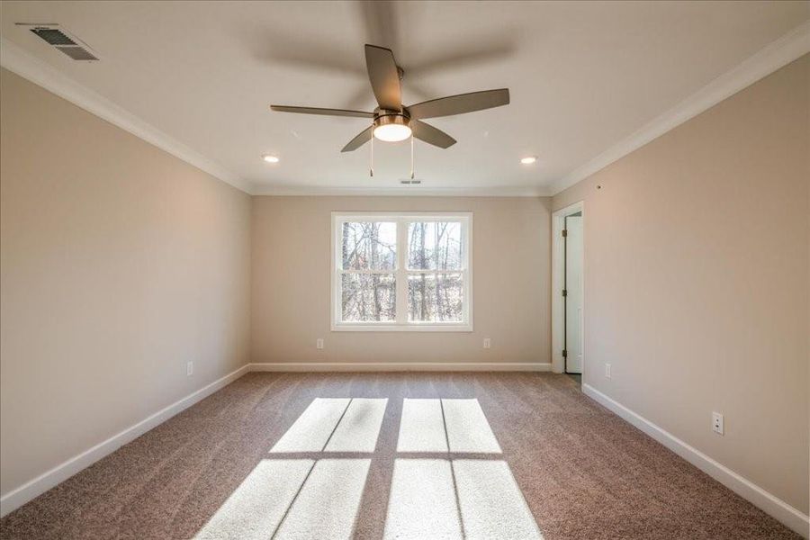 Spacious, unfurnished interior of a new home in River Walk Place, Lawrenceville (Image 15).