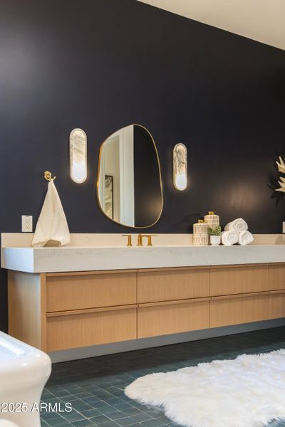 Custom floating cabinets/heated floors Custom floating cabinets/heated floors