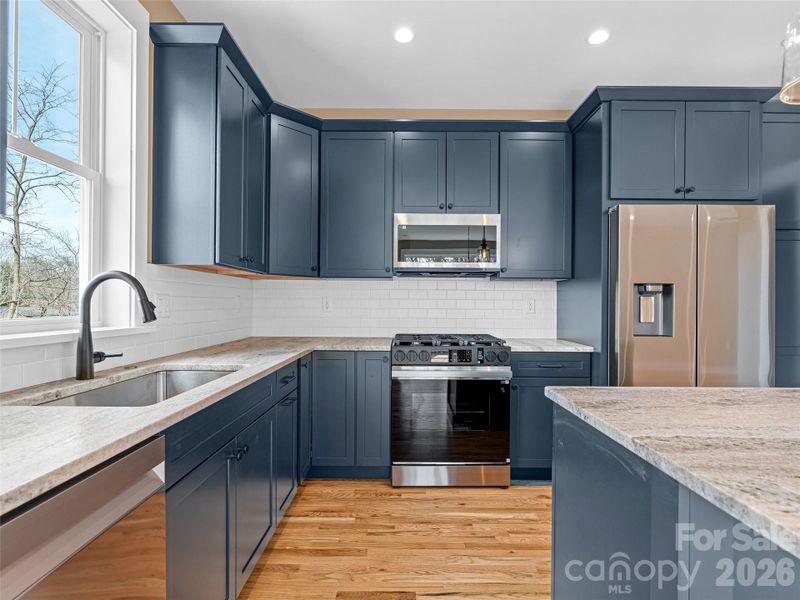Furnished interior view inside a new home in , Asheville (Image 5).
