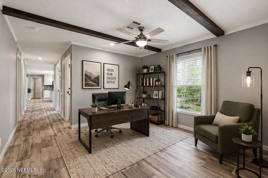 Furnished interior view inside a new home in , Keystone Heights (Image 8).