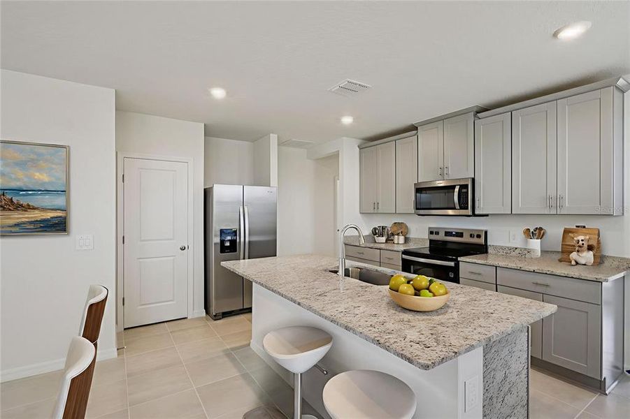 Furnished interior view inside a new home in , Haines City (Image 5). Furnished interior view inside a new home in , Haines City (Image 5).