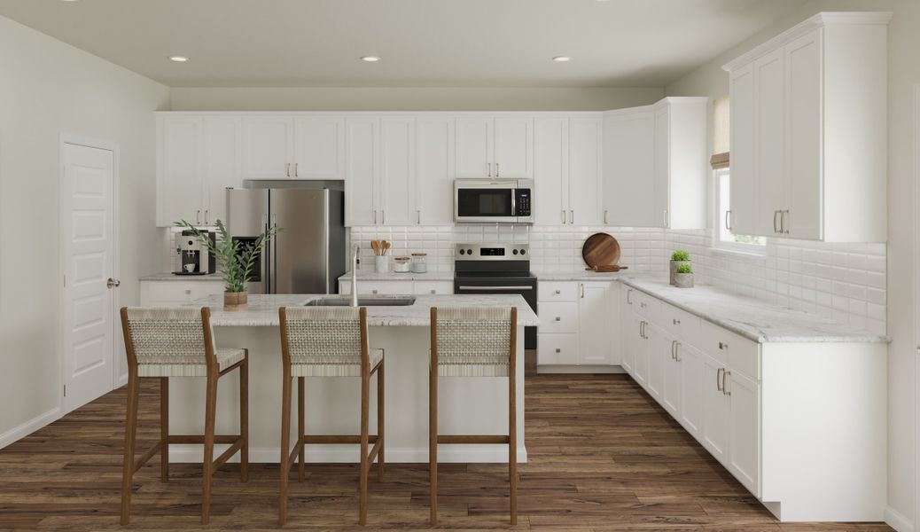 Representative furnished interior of a home built from the Conway by Beazer Homes in Ambridge, Conway (Image 6).