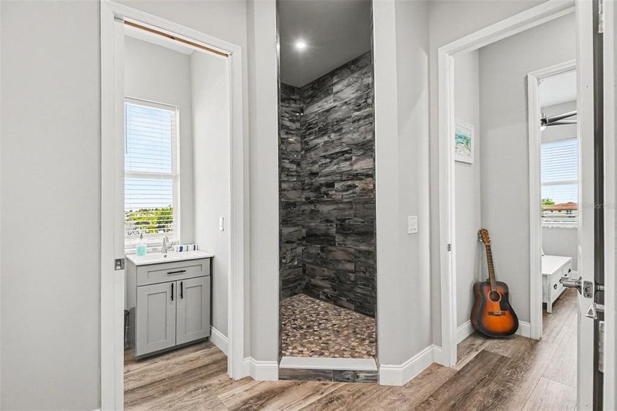 Furnished interior view inside a new home in , Punta Gorda (Image 17).