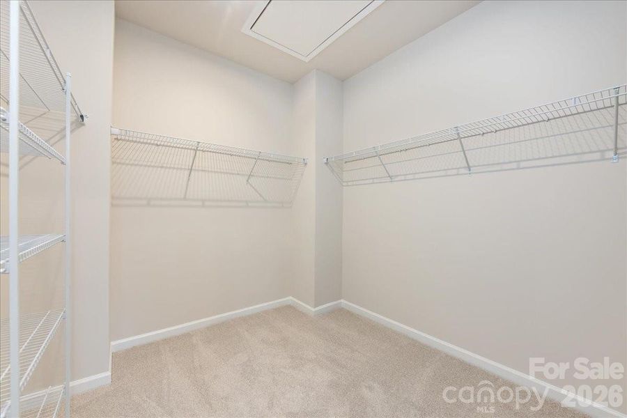 Primary Walk-In Closet