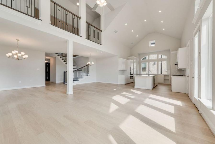 Spacious, unfurnished interior of a new home in Trails at Cottonwood Creek, Rowlett (Image 26). Spacious, unfurnished interior of a new home in Trails at Cottonwood Creek, Rowlett (Image 26).