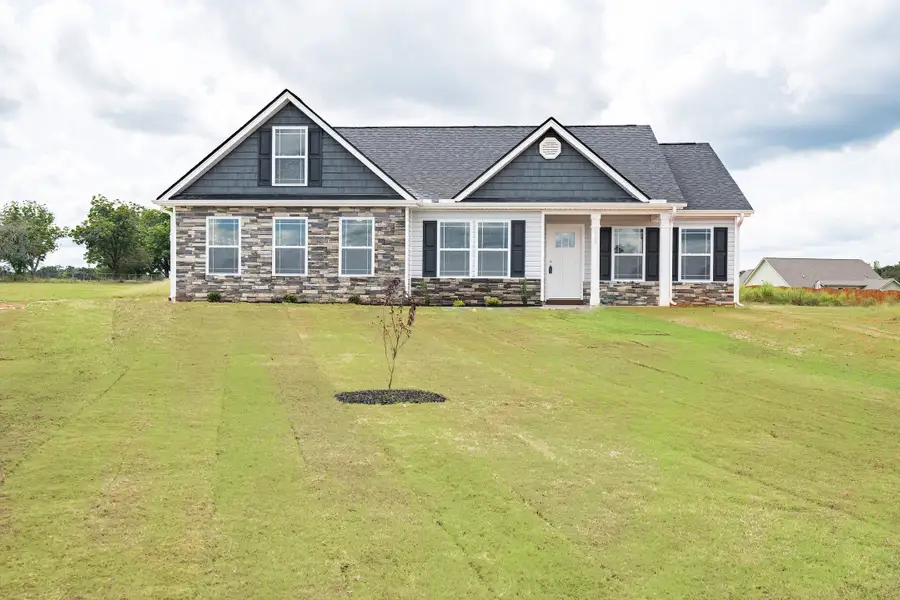 Representative exterior photo of a completed home built from the Sage by Enchanted Homes in Ballentine Ridge, Lyman, SC (Image 2).