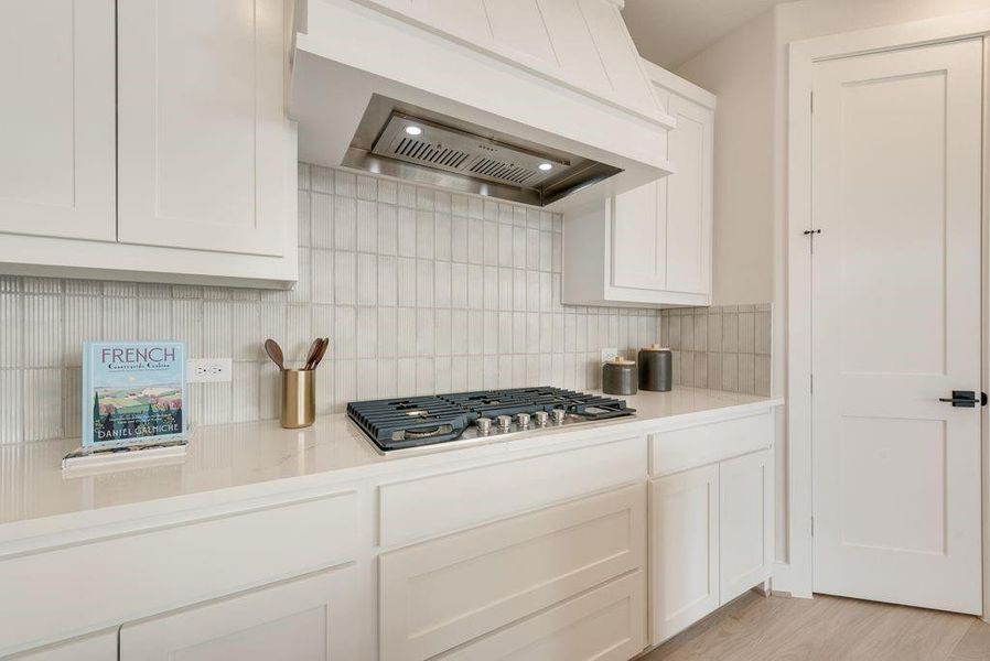 Furnished interior view inside a new home in Trails at Cottonwood Creek, Rowlett (Image 12).