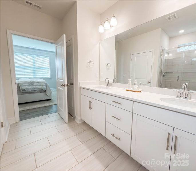 Furnished interior view inside a new home in Brookside, Troutman (Image 25).