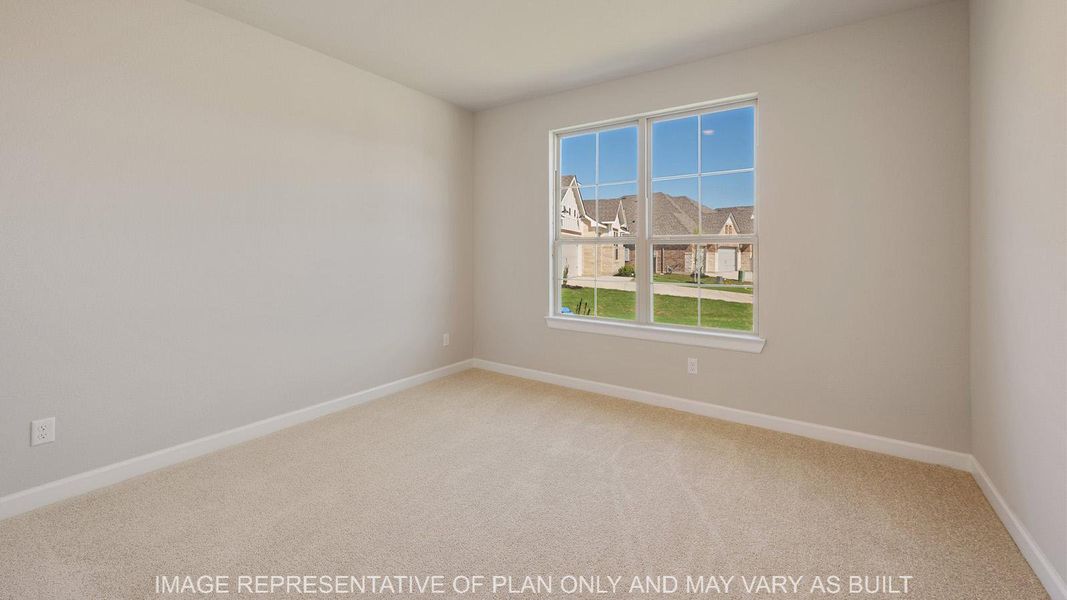 Representative unfurnished interior of a home built from the Norwood by D.R. Horton in Wellborn Settlement, College Station (Image 19). Representative unfurnished interior of a home built from the Norwood by D.R. Horton in Wellborn Settlement, College Station (Image 19).