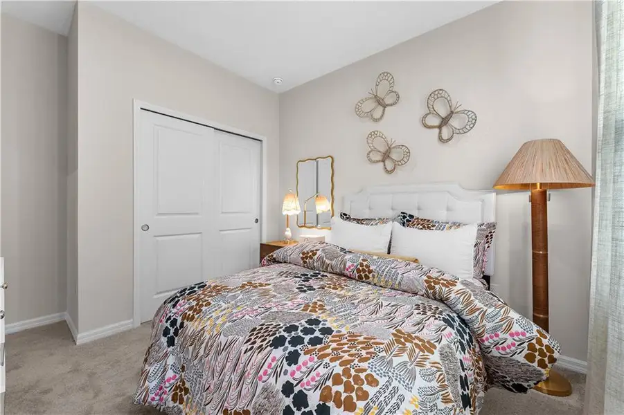 Furnished interior view inside a new home in River Oaks, Locust Grove (Image 9).