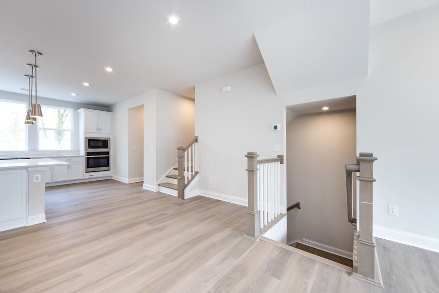 Spacious, unfurnished interior of a new home in Archer Row, Charlotte (Image 28). Spacious, unfurnished interior of a new home in Archer Row, Charlotte (Image 28).