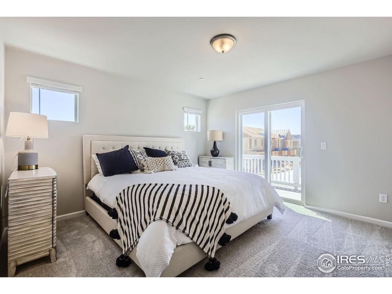 Furnished interior view inside a new home in Waterfield - Single Family Homes, Fort Collins (Image 15).