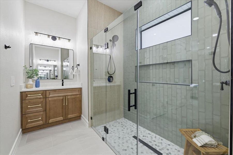 Furnished interior view inside a new home in , Lehigh Acres (Image 8).