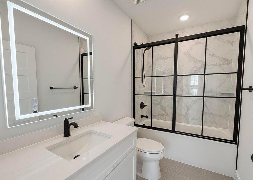 Furnished interior view inside a new home in , North Charleston (Image 7).