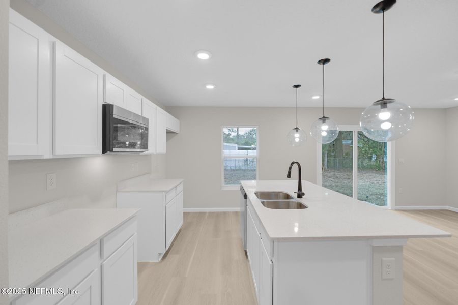 Furnished interior view inside a new home in , Jacksonville (Image 8).