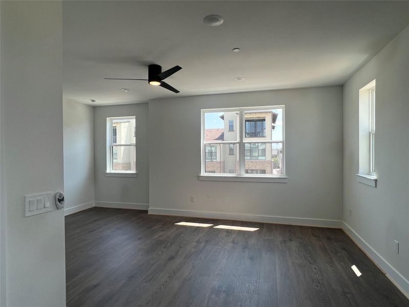 Spacious, unfurnished interior of a new home in The Grove, Austin (Image 28). Spacious, unfurnished interior of a new home in The Grove, Austin (Image 28).