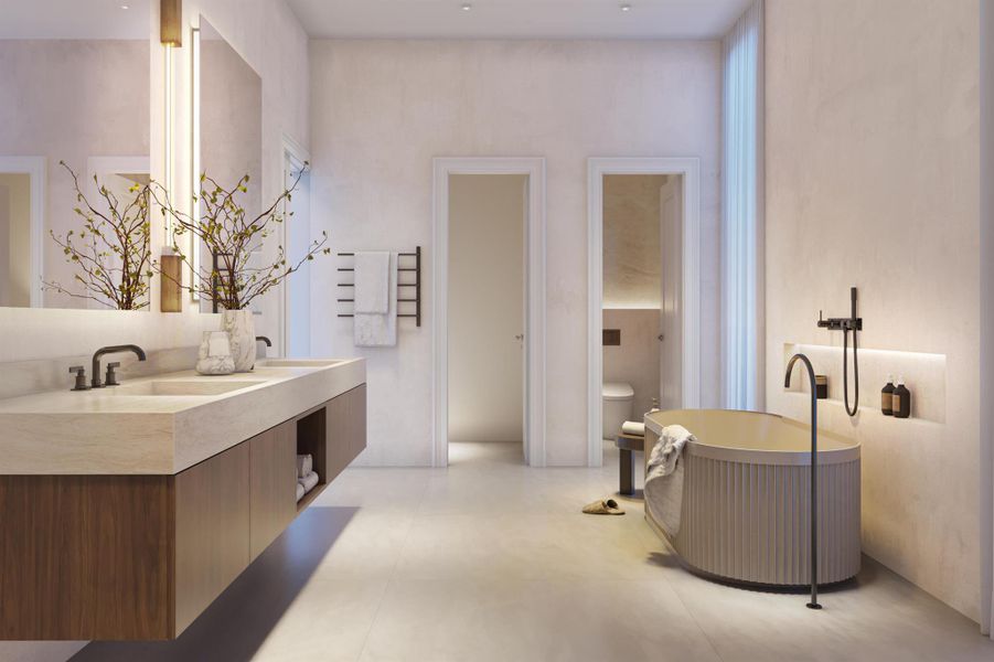 Furnished interior view inside a new home in , Boca Raton (Image 6). Furnished interior view inside a new home in , Boca Raton (Image 6).