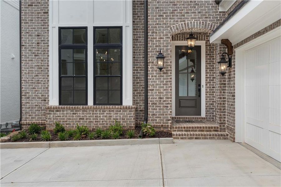 Exterior details and patio area of a home in Waterside Single Family, Peachtree Corners (Image 33). Exterior details and patio area of a home in Waterside Single Family, Peachtree Corners (Image 33).