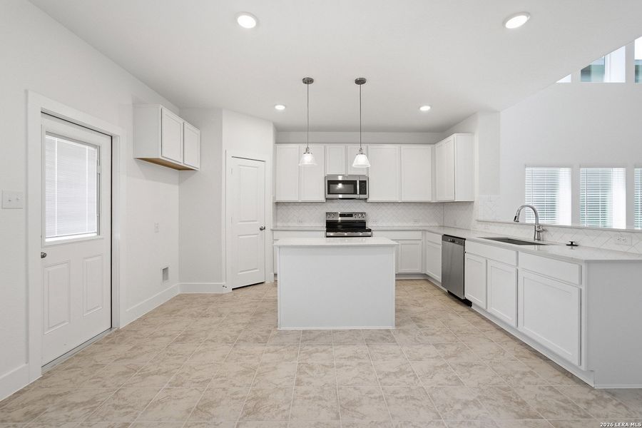 Furnished interior view inside a new home in Laurel Vistas, San Antonio (Image 14).