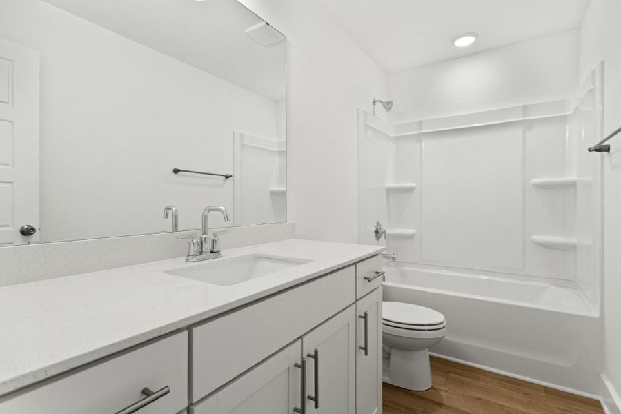 Furnished interior view inside a new home in Greenrich Mill, Simpsonville (Image 8).