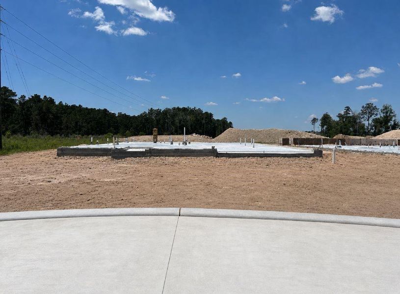 Site preparation for new homesites in The Highlands, Porter (Image 4).