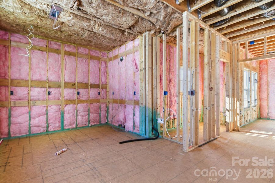 In-progress construction of a new home in , Statesville, NC (Image 7).