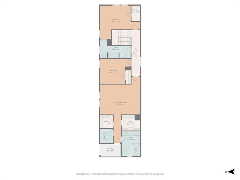2D floor plan layout of this home in , Grand Prairie, TX (Image 7).