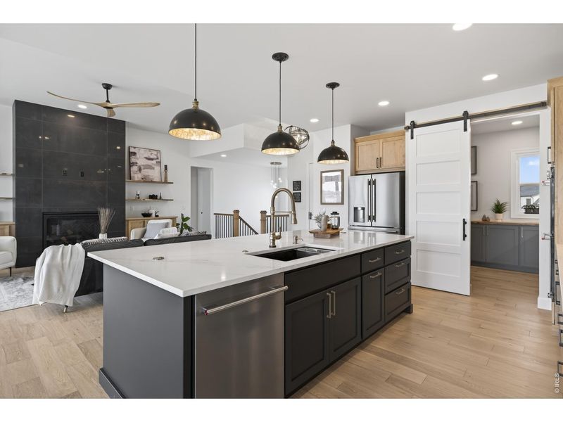 Furnished interior view inside a new home in , Severance (Image 38).