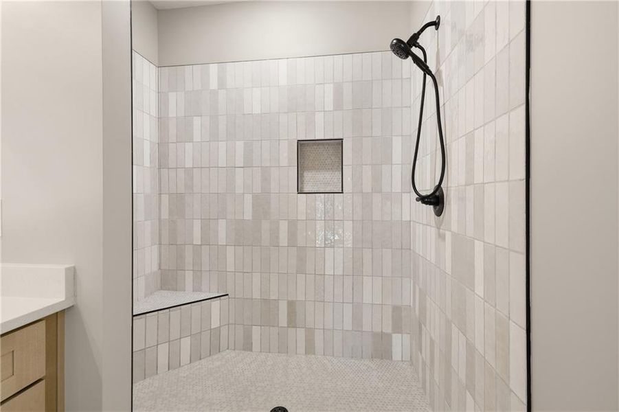 Close-up of interior finishes inside a home in , Clarkesville (Image 17).