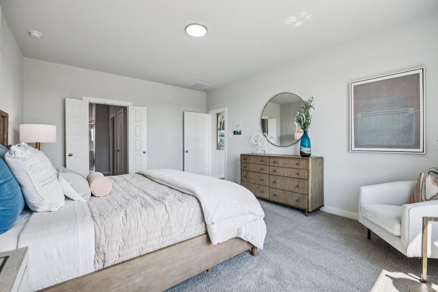 Primary Suite in the Winters home plan by Trophy Signature Homes – REPRESENTATIVE PHOTO Primary Suite in the Winters home plan by Trophy Signature Homes – REPRESENTATIVE PHOTO