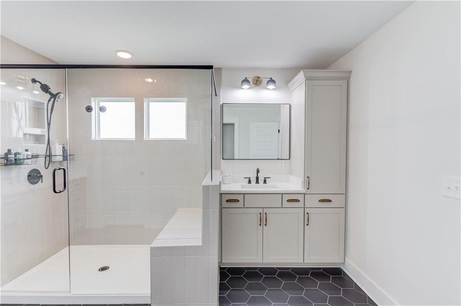 Furnished interior view inside a new home in Cambridge, Flowery Branch (Image 18).