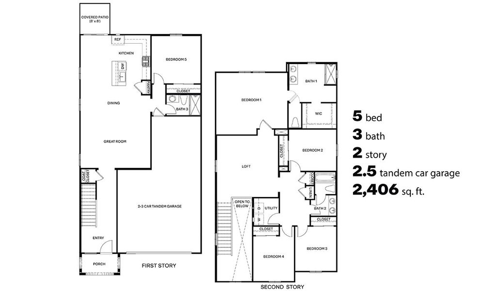2D floor plan layout of this home in Entrada Del Toro at Rancho Sahuarita, Sahuarita, AZ (Image 2). 2D floor plan layout of this home in Entrada Del Toro at Rancho Sahuarita, Sahuarita, AZ (Image 2).