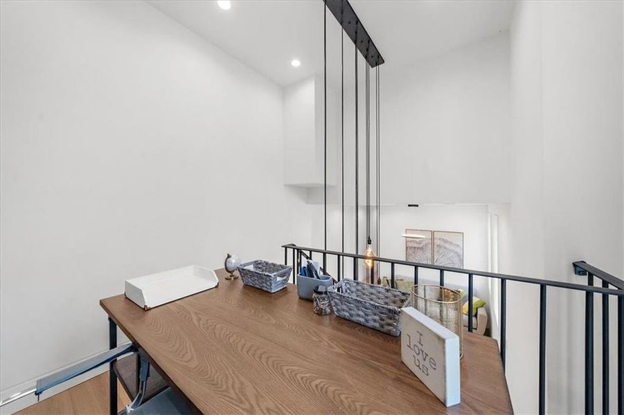 Furnished interior view inside a new home in , Atlanta (Image 69).