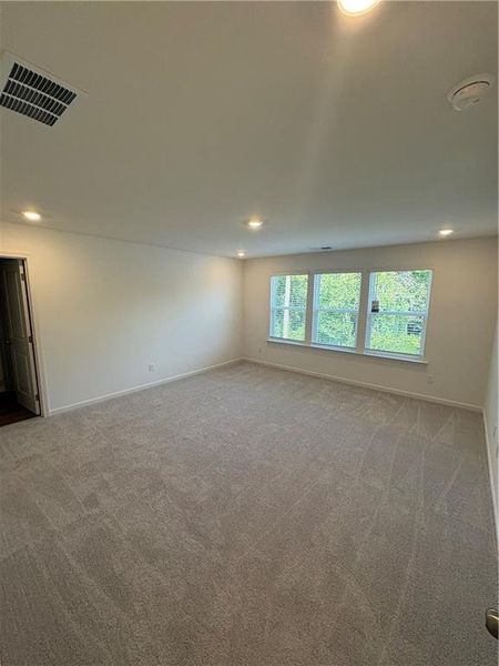 Spacious, unfurnished interior of a new home in Towns at Creekside, Doraville (Image 5). Spacious, unfurnished interior of a new home in Towns at Creekside, Doraville (Image 5).