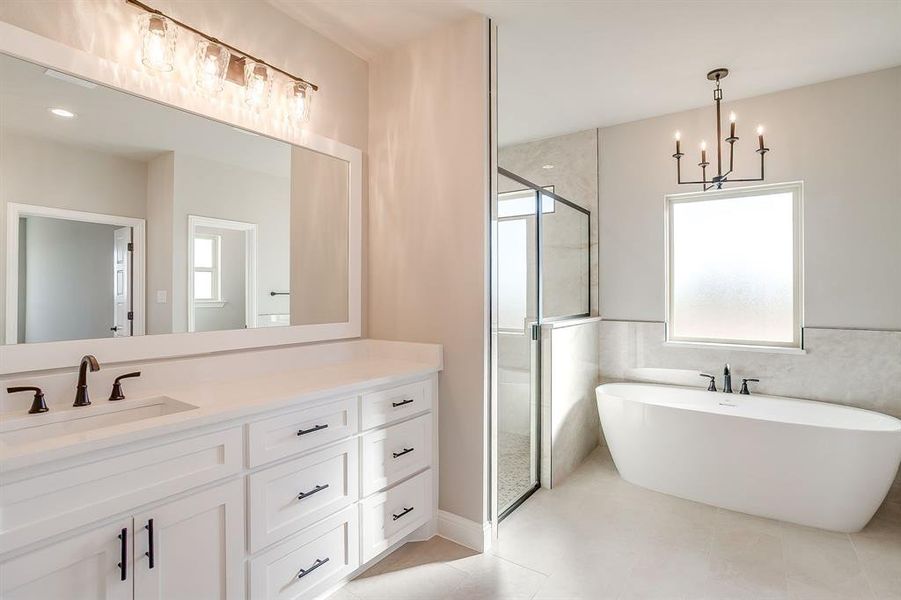 Furnished interior view inside a new home in , Weatherford (Image 7).