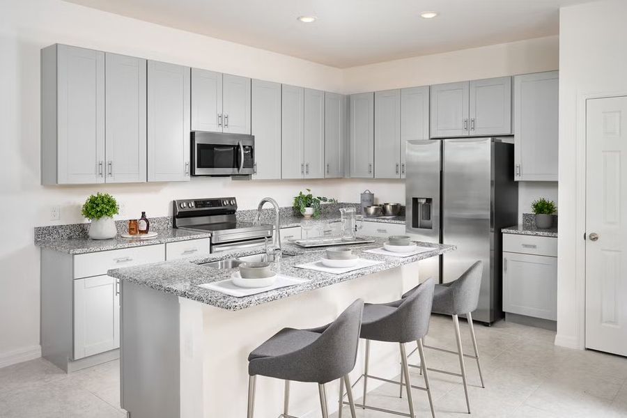Representative furnished interior of a home built from the Evolve by Park Square Residential in Tarpon Bay, Haines City (Image 11). Representative furnished interior of a home built from the Evolve by Park Square Residential in Tarpon Bay, Haines City (Image 11).