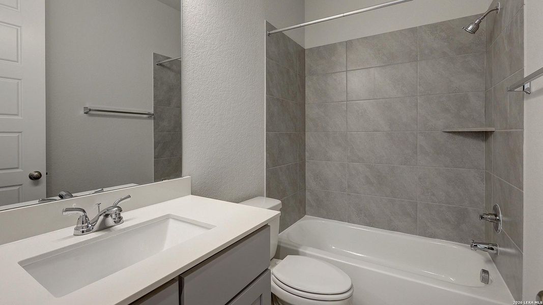 Furnished interior view inside a new home in Arcadia Ridge, San Antonio (Image 9).