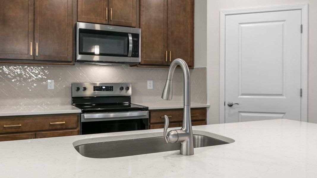 Close-up of interior finishes inside a home in The Villas at Martin Farms, Aberdeen (Image 13).