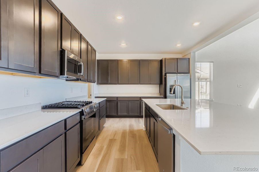 Furnished interior view inside a new home in Brighton Crossings: The Grand Collection, Brighton (Image 9).