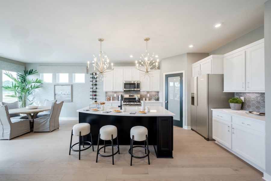 Representative furnished interior of a home built from the Amelia by Fischer Homes in Easton Park, Dallas (Image 44).
